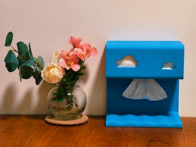 Mount Fuji Tissue Box