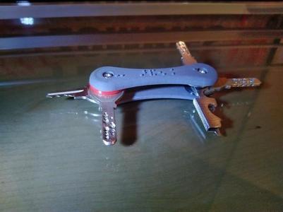 Braille keychain
