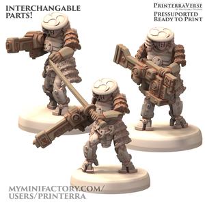 034 TECHNOPUNK Samurai Attack Squad Greater Good
