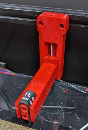 Silicone Nozzle Park (and Purge)   
