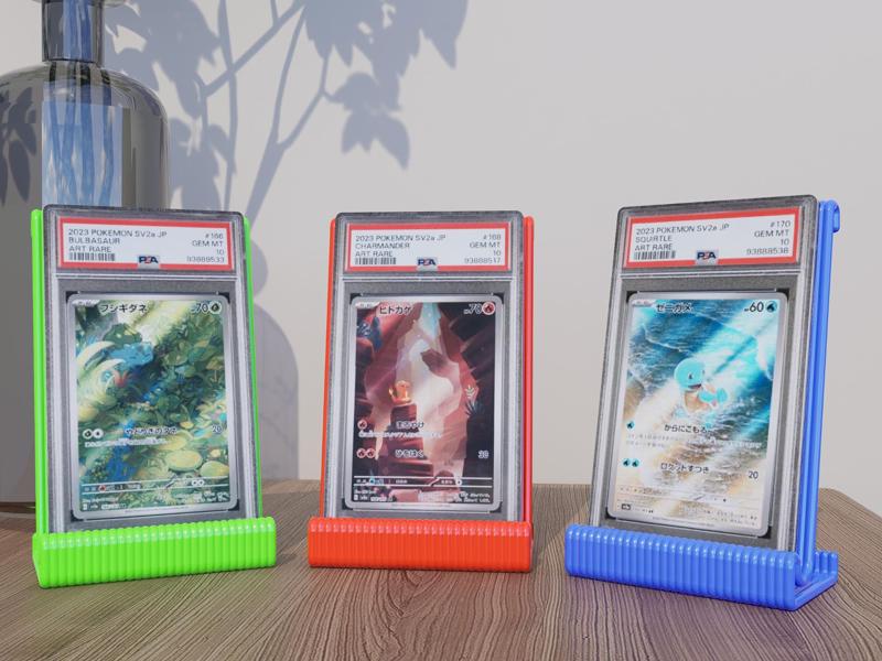 PSA Graded Card Stand - Scalable & Support-Free