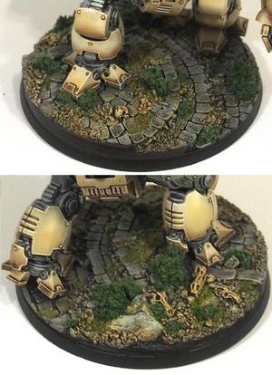 Cobblestone base toppers