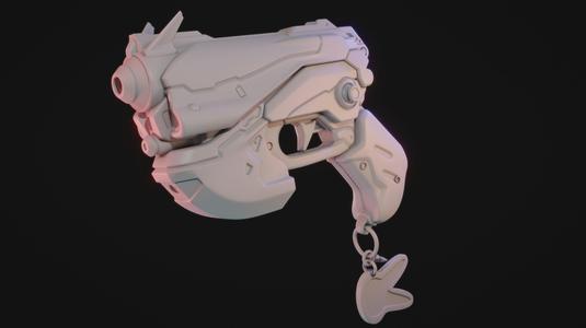 Overwatch 2 – DVA Gun-Blaster – Cosplay 3D Print Prop