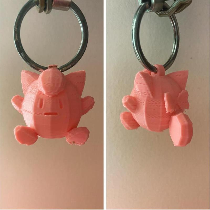 Clefairy Doll Keychain