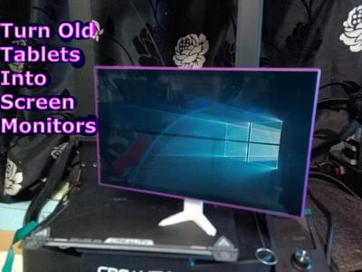 Tablet To Monitor Stand