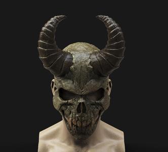 Demon Scull Mask – mobile jaw