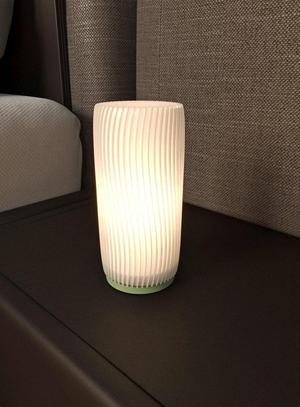 Lamp STL 3D Print File v.7, Digital Download for 3D Printing | Modern and Unique Home Decor for Desk and Table