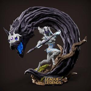 Kindred League of Legends Statue