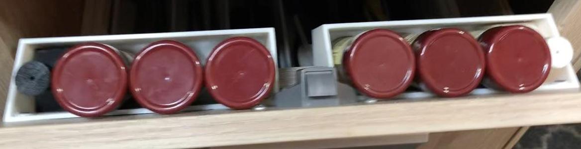 Camper spice rack & salt/Pepper shaker