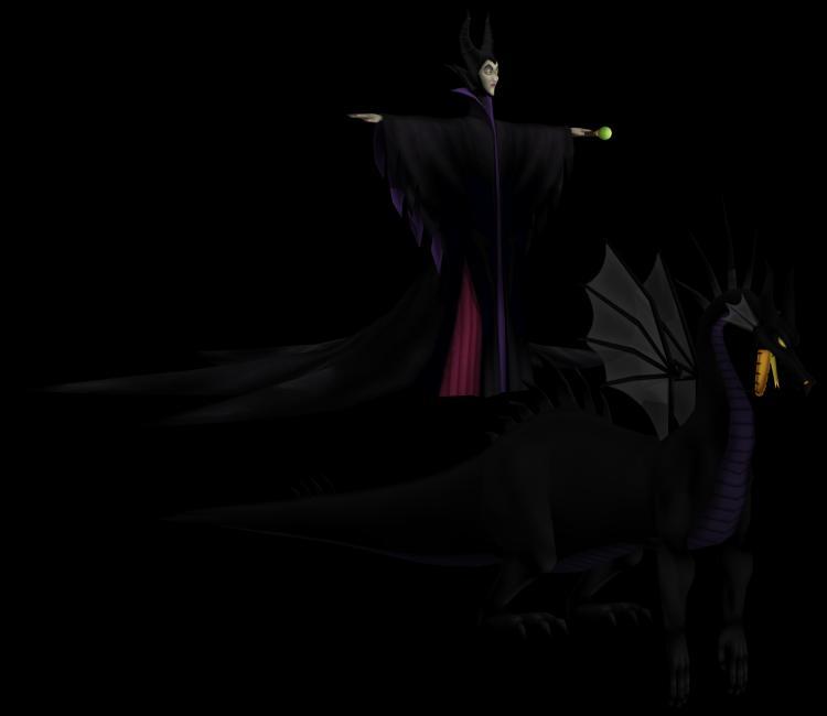 Maleficent and Dragon