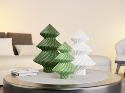 Wave Pine Tree
