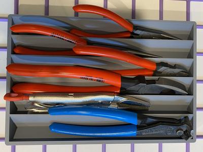 Gridfinity – Angled Plier/Tool Bin