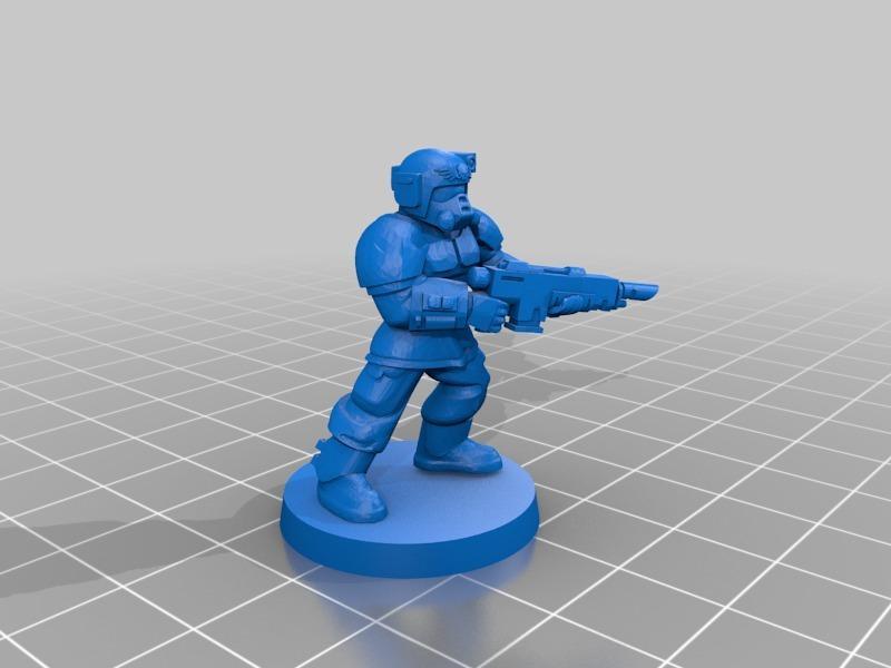 SpaceMan With gun