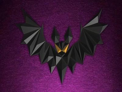 Spooky Bat Wall Art