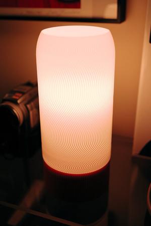 Minimal Desk Lamp Vortex 渦巻き