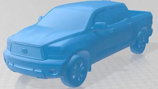 Toyota Tundra Crew Max 2011 Printable Car