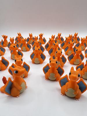 Chibi Charizard Pokemon (Nosupport, 3mf included)