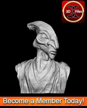 Star Wars – Jedi Coleman Trebor – statue Bust