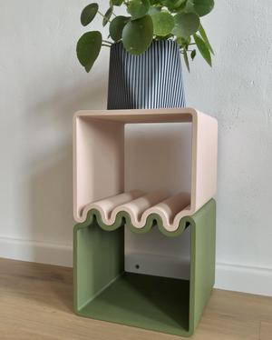 Cube wave – a side table