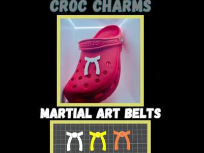 Martial Art Belts - CROC CHARMS