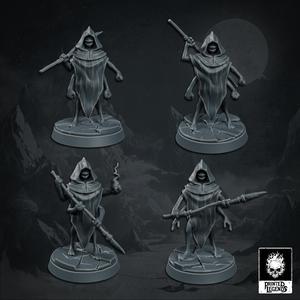 Yukinbo Warriors x4 (25mm Bases)