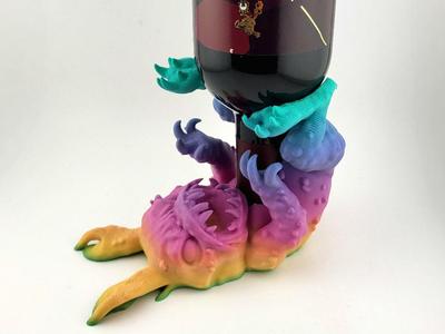 monster wine bottle holder easter gremlins