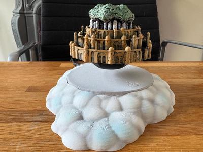 Castle in the sky inspired MagLev project