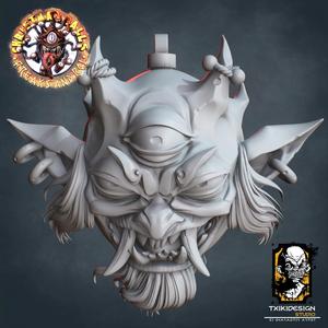 Oni Mask Christmas Balls Freak&Rol