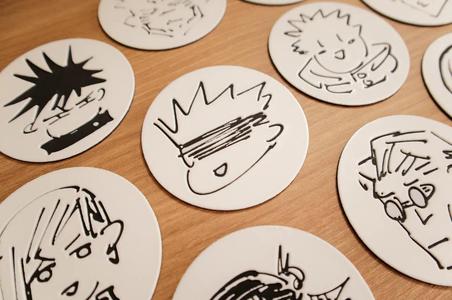 Posavasos de Jujutsu Kaisen | 10 unidades