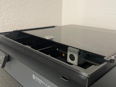 P1 and X1 Glass Lid Holder with Sliding Function