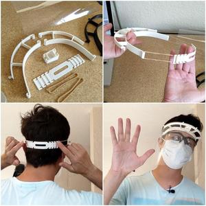 Face Shield for Smaller 3D Printers -  25+ prints per 1Kg (3lb) roll