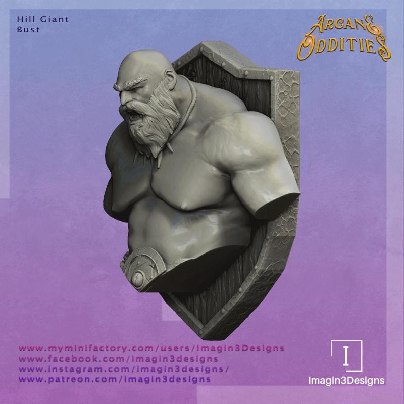 Hill Giant Bust