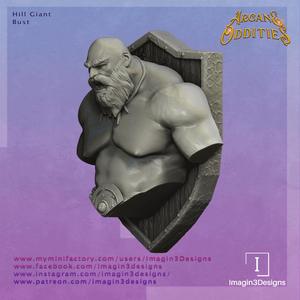 Hill Giant Bust