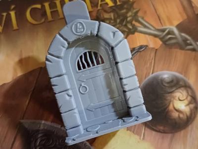 DnD, dungeon door - gloomhaven board game