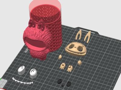 Labubu Pen Holder