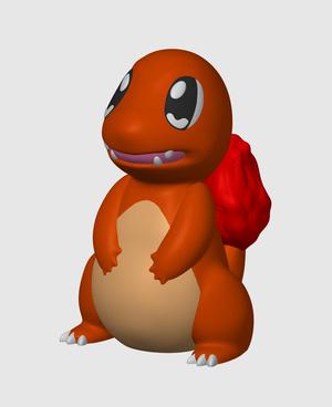 Charmander Pokemon (Nosupport, 3mf included)