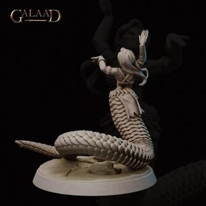 Free Female Naga Dancer + NSFW