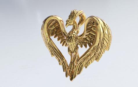 Phoenix Heart Pendant