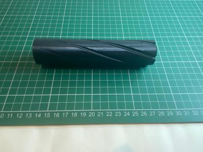 Grooved Suppressor for Airsoft Gun