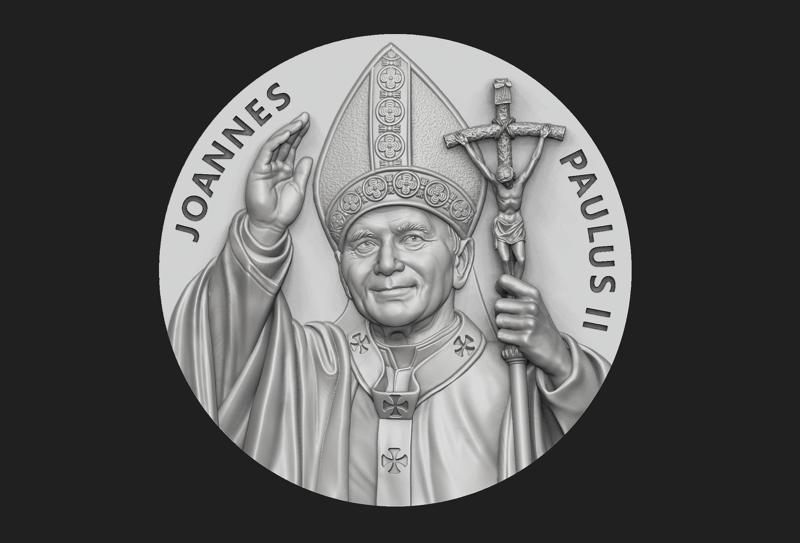John Paul II Medallion no 2