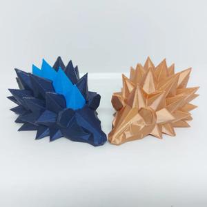 Cute Hedgehog – Low Poly / Supportless