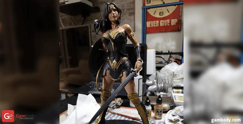 Wonder Woman 3D Printing Figurine | Assembly