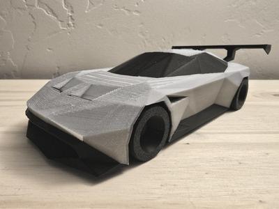Remastered – Low Poly Aston Martin Vulcan