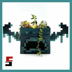 Minecraft Warden Planter Pot