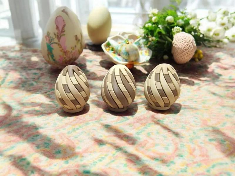 Puzzle Spiral Egg