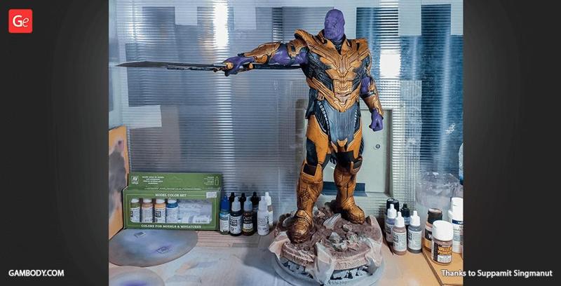 Thanos Endgame 3D Printing Figurine | Assembly