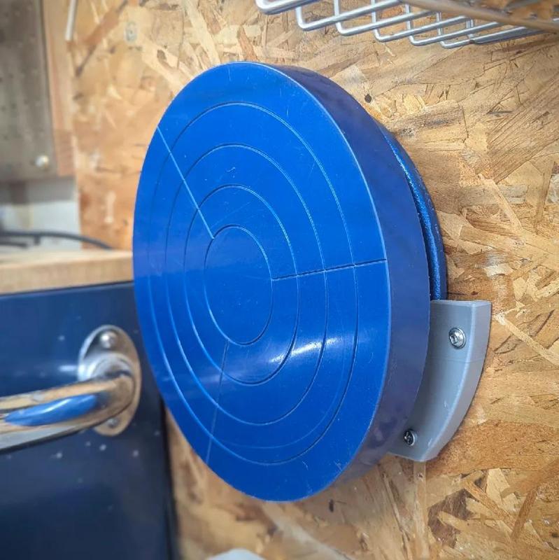 Wall Mount for Shimpo Banding Wheel