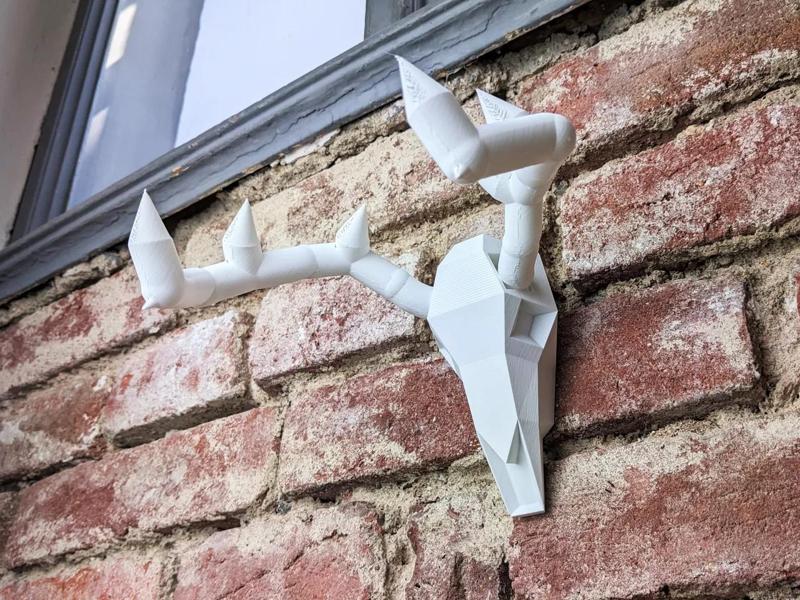 Deer Skull Organic Supports