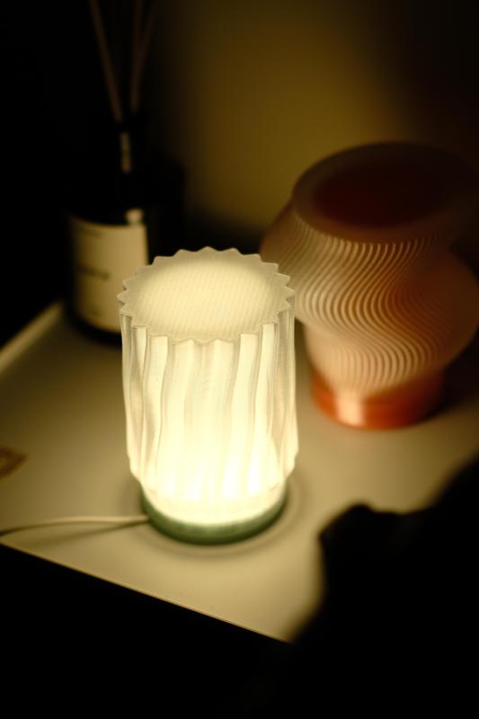 mini bed lamp combo