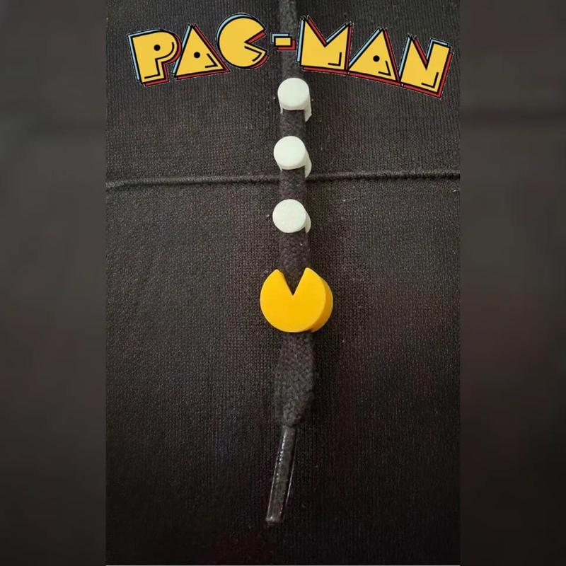 Pacman Drawstring Beads